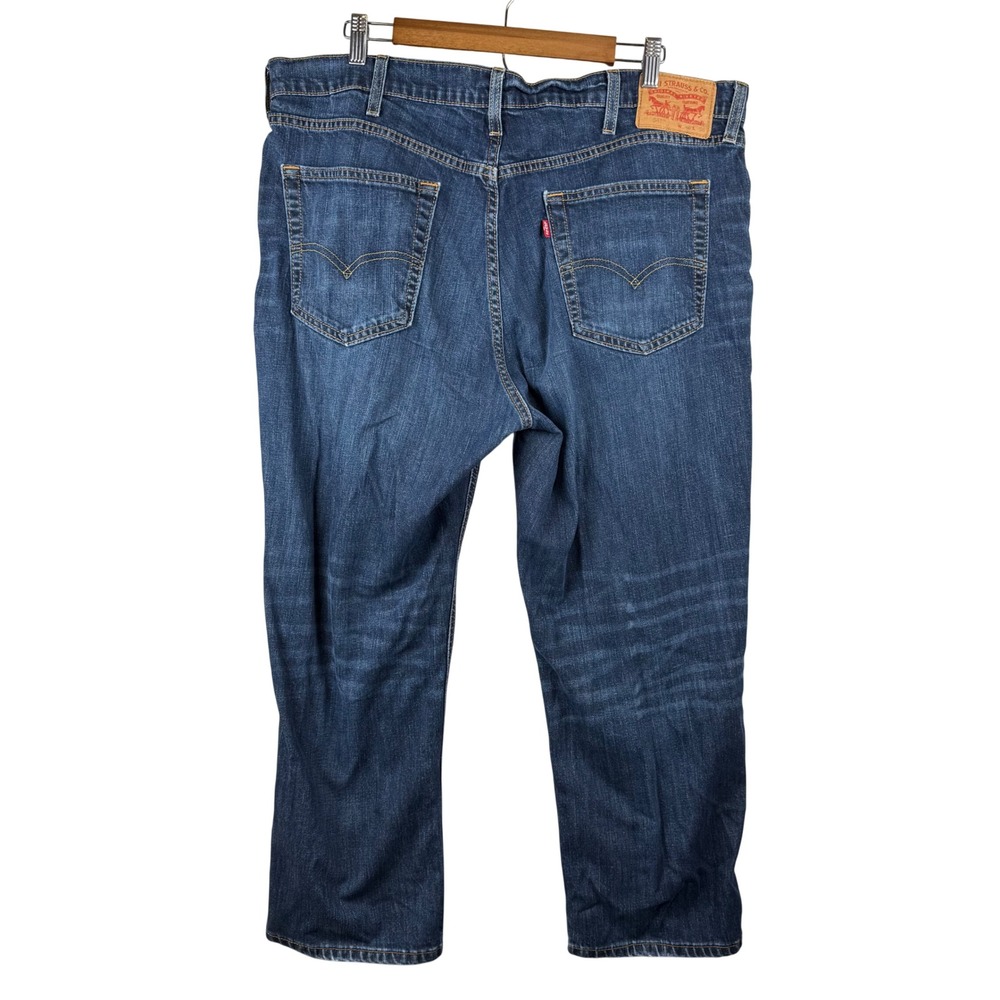 Levi's 541 Athletic Taper Comfy Jeans Mens 40x30 Dark Wash Denim Timeless - Picture 10 of 12